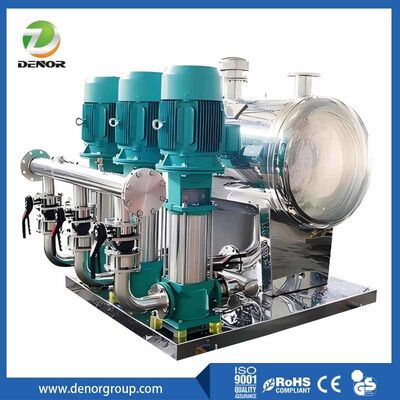 معدات إمدادات المياه من الفولاذ المقاوم للصدأ ذات الضغط المستمر للمساكن والتجارة