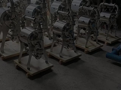 مضخة الحجاب الحاجز الهوائية ذات الجودة الغذائية QBK-W